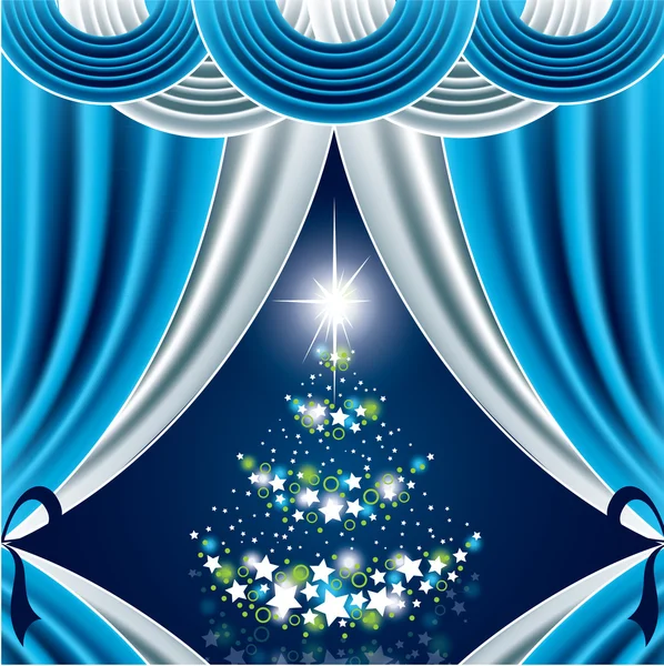 Contexte de Noël. Illustration . — Image vectorielle