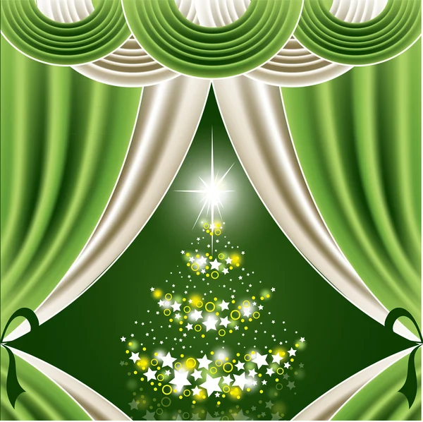 Contexte de Noël. Illustration . — Image vectorielle