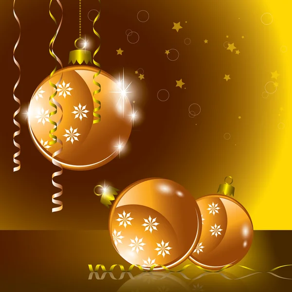 Jul bakgrund. illustration. — Stock vektor