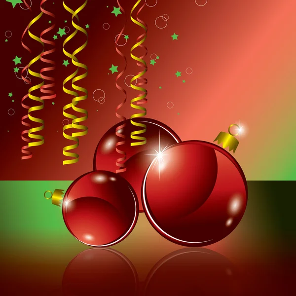 Christmas Background. Illustration. — Stock Vector