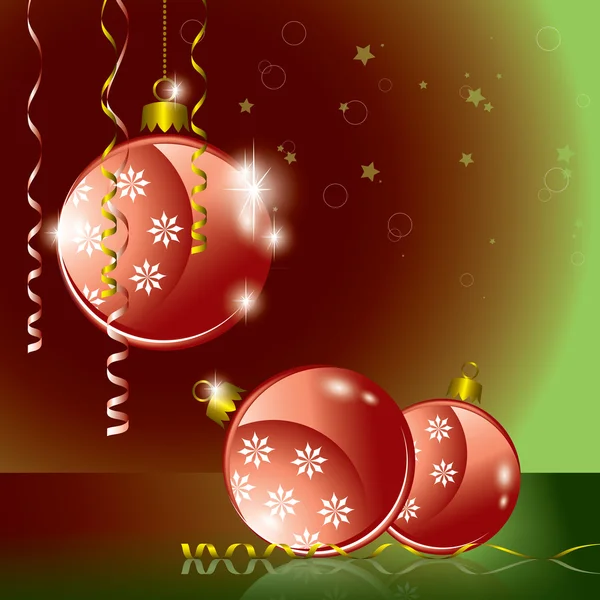Fondo de Navidad. Ilustración vectorial. — Vector de stock