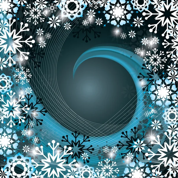 Fond de Noël. Illustration vectorielle. — Image vectorielle