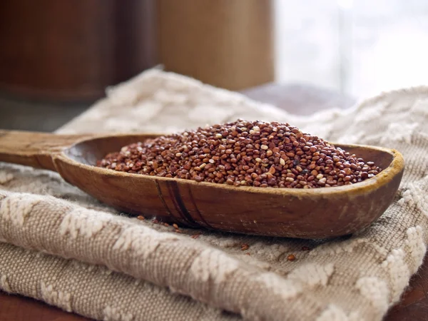 Quinoa vermelha — Fotografia de Stock