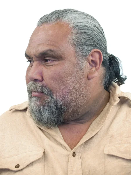 Portrait of a big Hispanic man — Stock Photo, Image