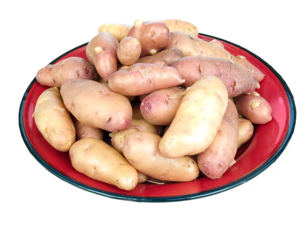Patate con diteggiatura rosa — Foto Stock