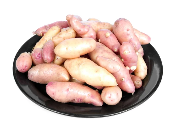 Patate con diteggiatura rosa — Foto Stock