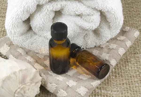 Óleos essenciais, aromaterapia — Fotografia de Stock