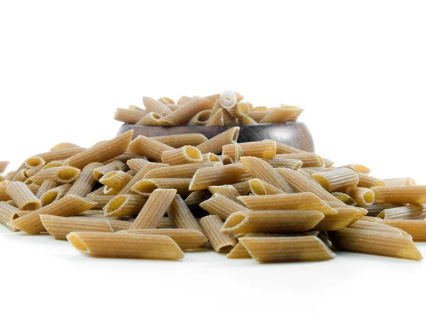 stock image Whole wheat penne pasta, noodles