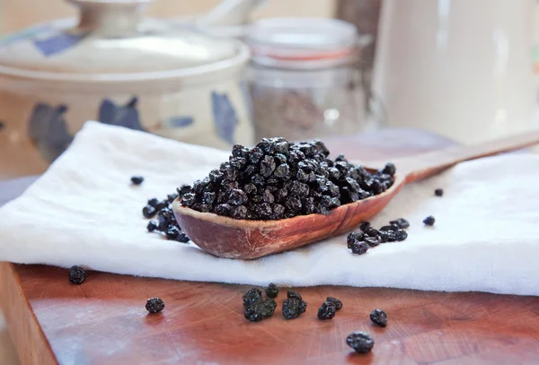 Dried blueberries — Stock Photo, Image