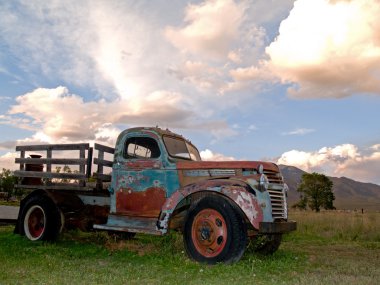 eski çiftlik kamyon