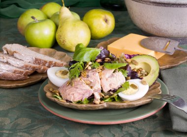 hızlı somon salata