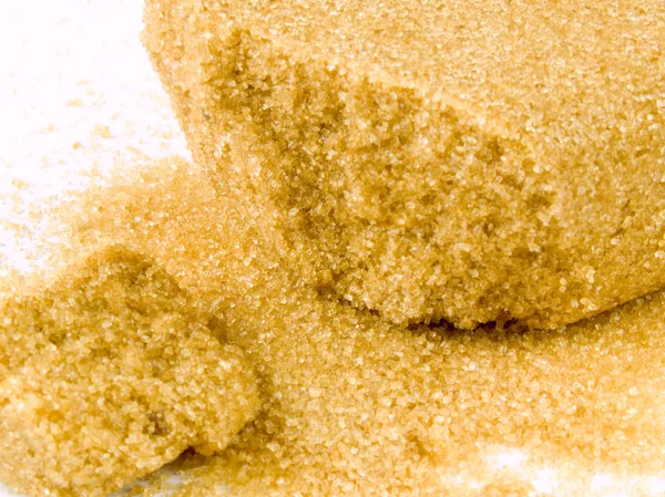 Бурый сахар — стоковое фото