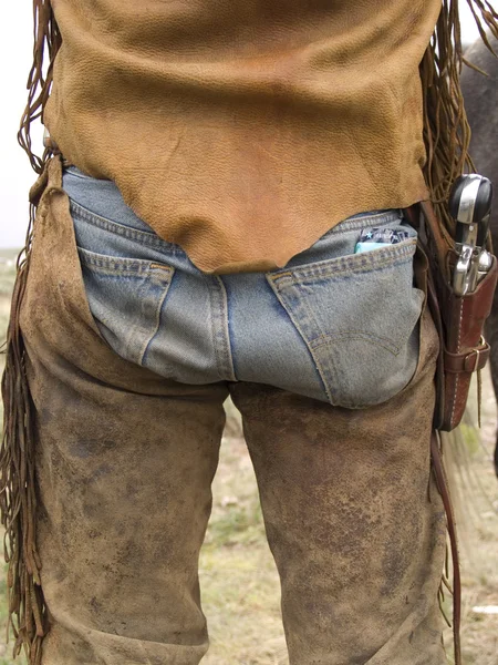 Cowboy butt — Stock Photo, Image