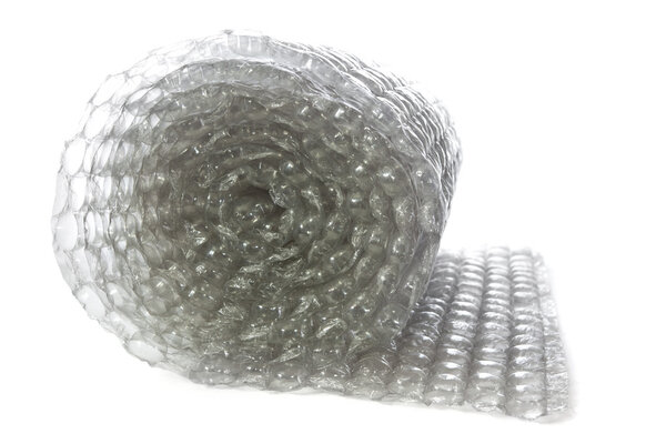 Roll of bubble wrap
