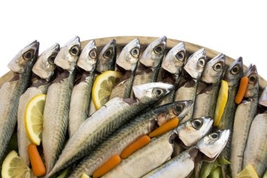 Fresh fish for coocking clipart