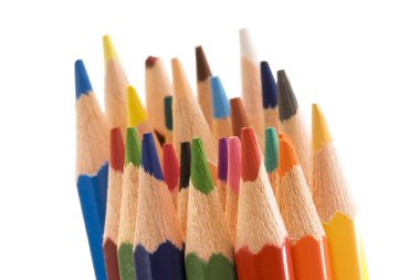 Colored pencils clipart