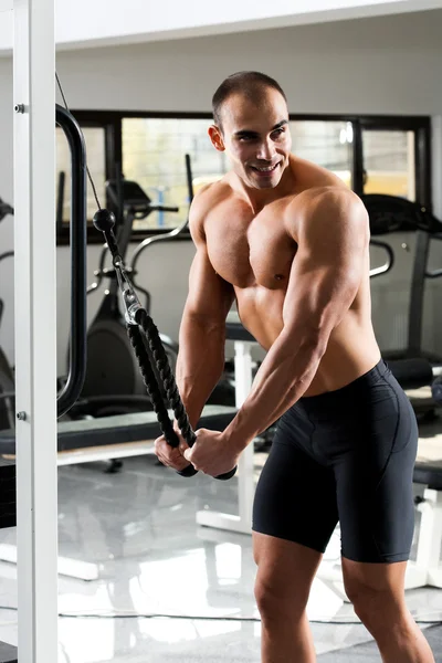 Gym träning — Stockfoto