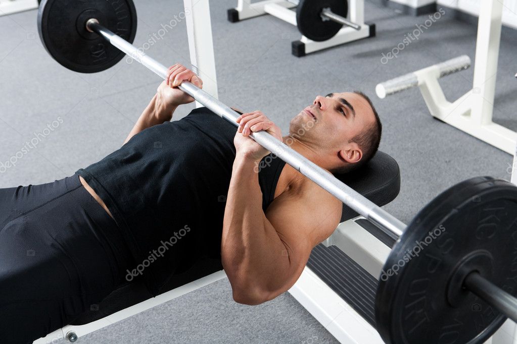 Tricep curl hi-res stock photography and images - Alamy