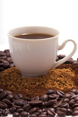 resmi bir fincan kahve