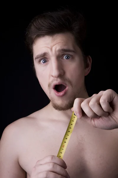 stock image Man who looks at roulette