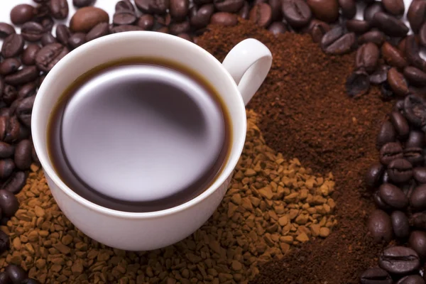 Kép egy csésze kávé — Stock Fotó