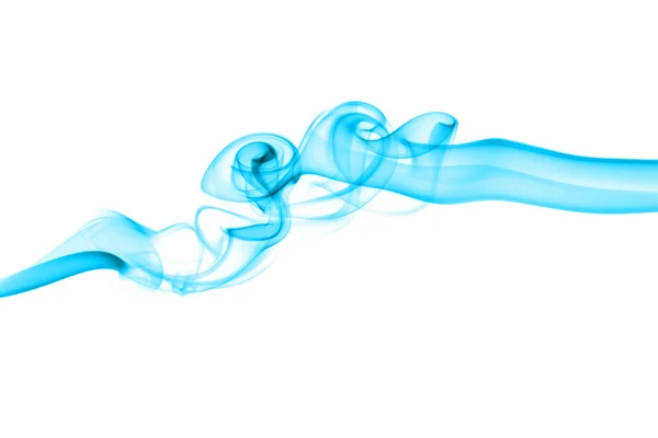 Smoke in the form of sea waves — Stock Photo, Image
