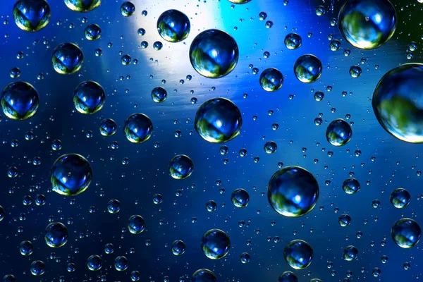 水の泡から惑星 — ストック写真
