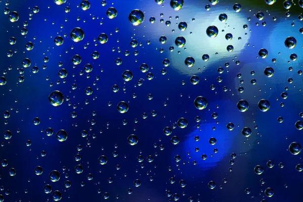 Планеты из пузырьков воды — стоковое фото