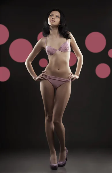 Szexi lány -ban bikini — Stock Fotó