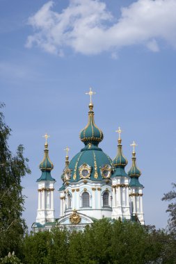 Kiev, Ukrayna 'daki St. Andrew Kilisesi