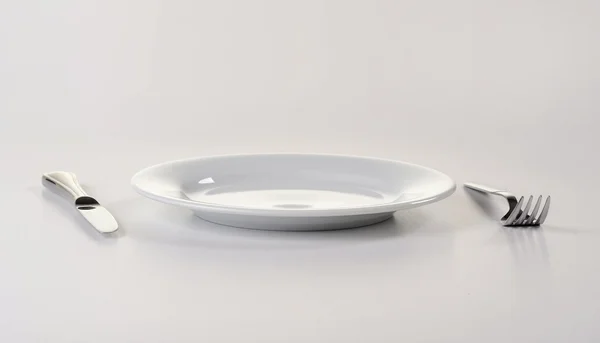 Place setting with plate — Stock Photo, Image