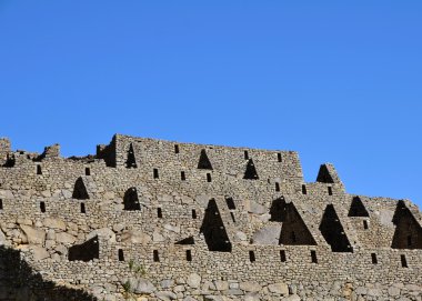 machu picchu kayıp şehir harap evlerin