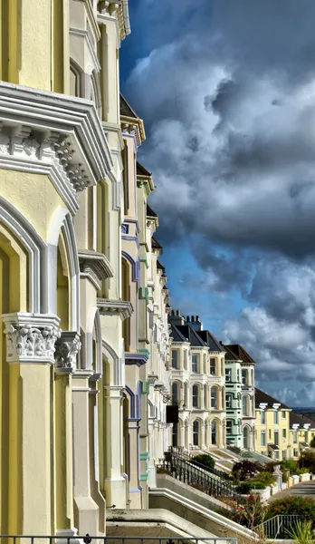 Row of Victorian Terraced Houses — Stock Photo, Image