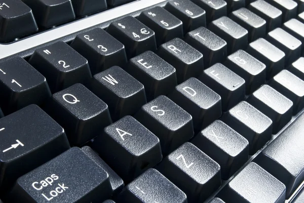 Чорний комп'ютерні клавіатури — стокове фото