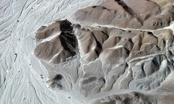 Nazca lijnen - astronaut - luchtfoto — Stockfoto