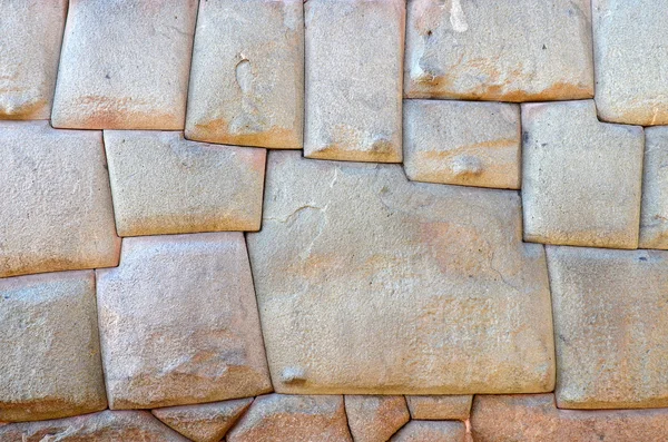 stock image Twelve sided stone in the Inca Wall