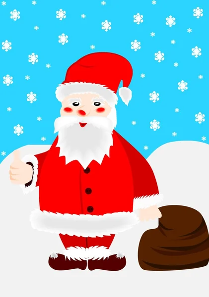 Noel Baba — Stok Vektör