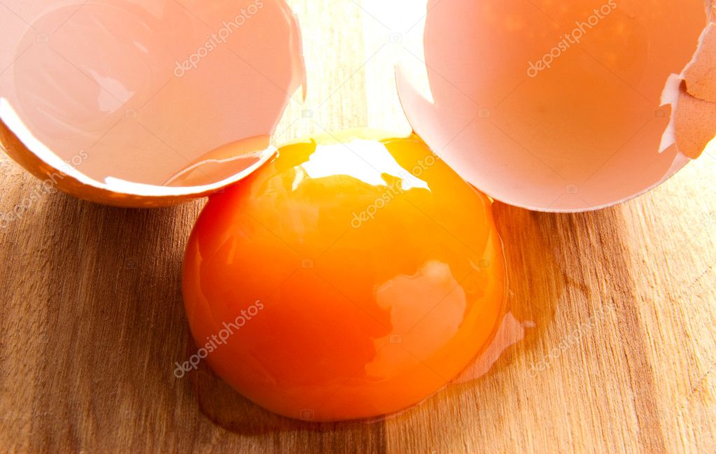 Egg Yolk — Stock Photo © igormazej 7475432