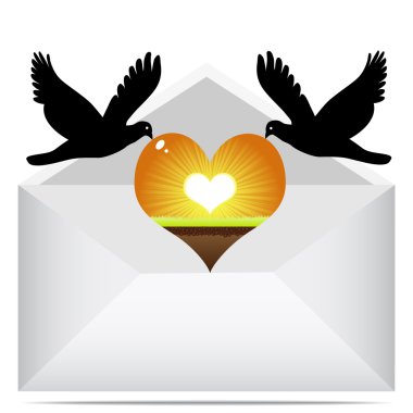 love letter clipart