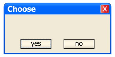 yes or no choose clipart