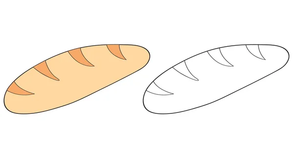 Хліб ілюстрація — стоковий вектор