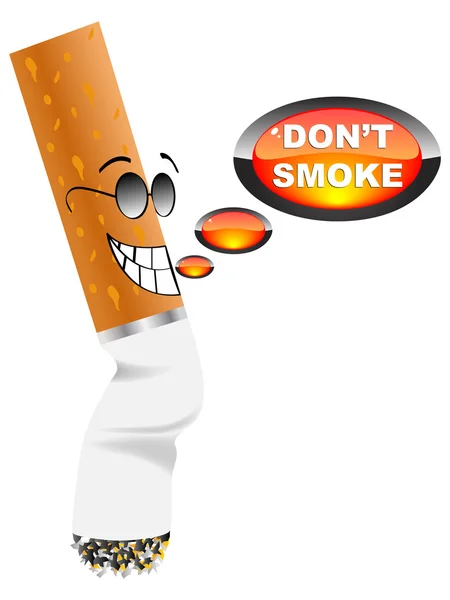 Nekuřte, ikony — Stockový vektor