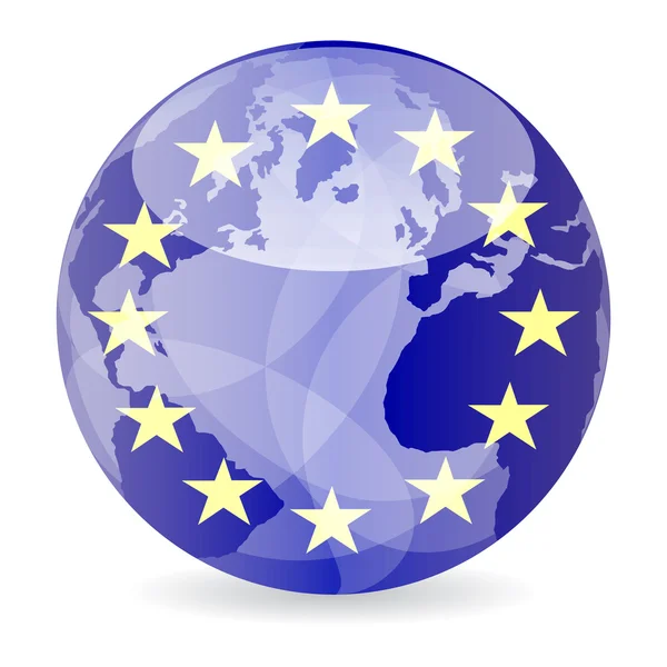 European flag — Stock Vector