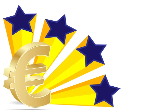 Estrelas europeias — Vetor de Stock