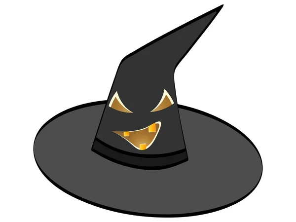 Chapeau d'Halloween — Image vectorielle