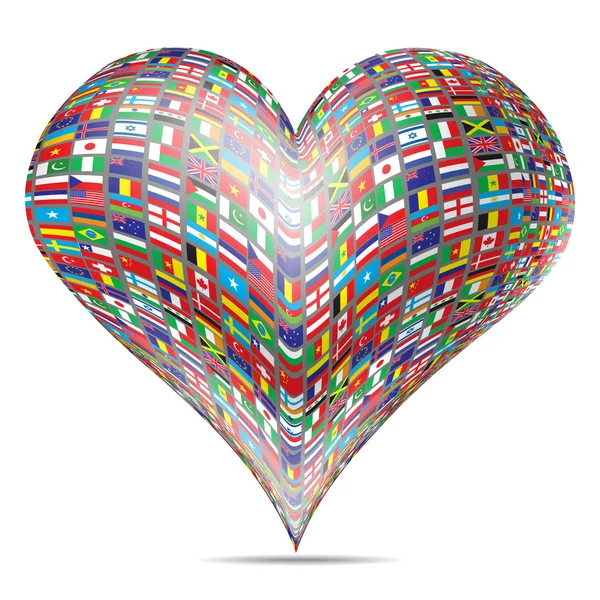 Coeur de Saint-Valentin — Image vectorielle