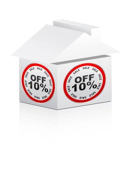 Ten percent discount — Stock Vector