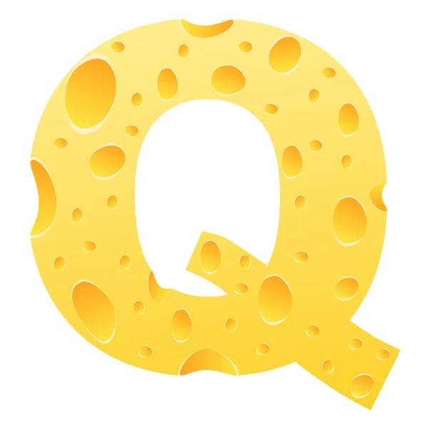Q-kirjain — vektorikuva