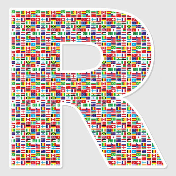 字母 r — 图库矢量图片