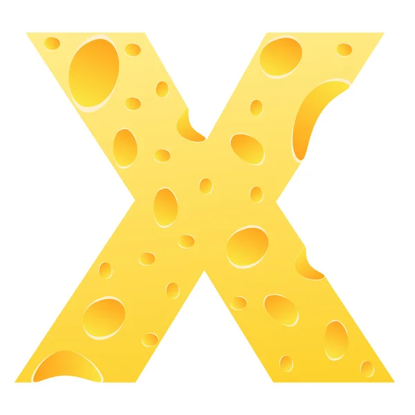 Lettre X — Image vectorielle